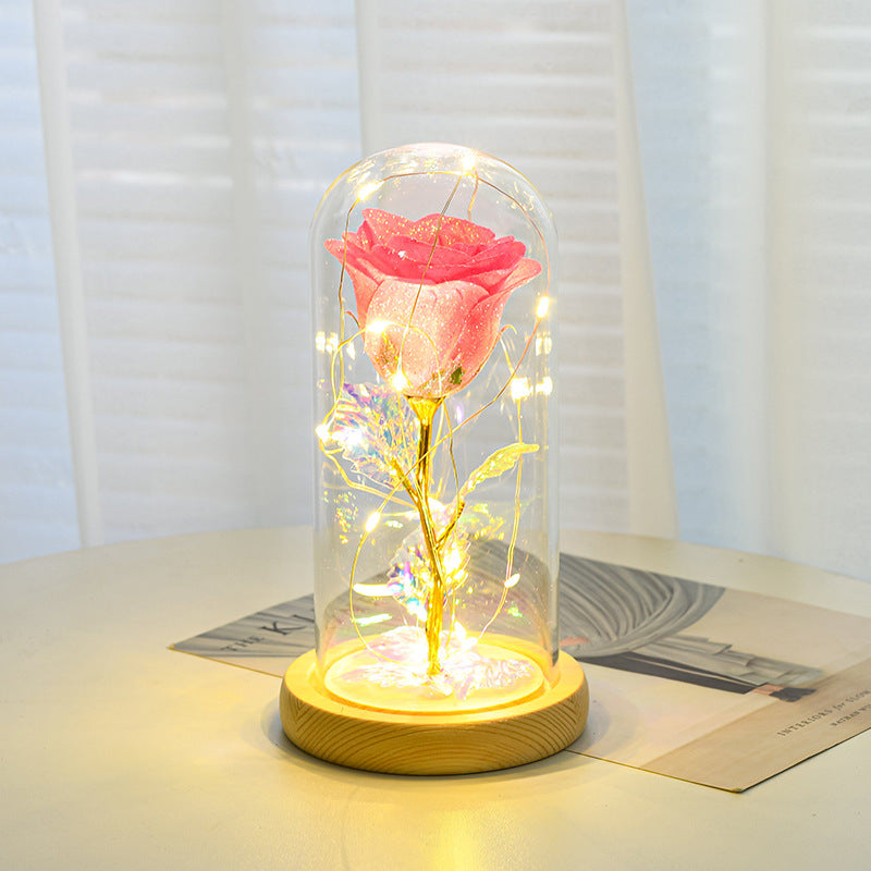 LED Eternal Rose in Glass Dome – A Timeless Valentine’s Gift